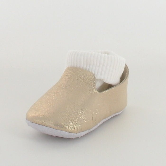 Chausson Bébé Chaussette Pailletée - Dodou Or – Le Petit Fils du